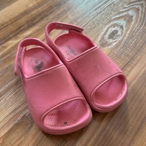 Cat and Jack size 7 pink sandals toddler girl